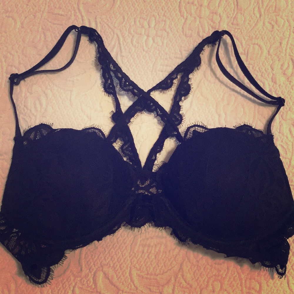 Victoria’s Secret Pink Racerback Bra in size 34B.
